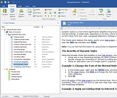 Creating PDF document structure
