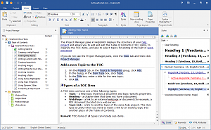 Writing content of a PDF document